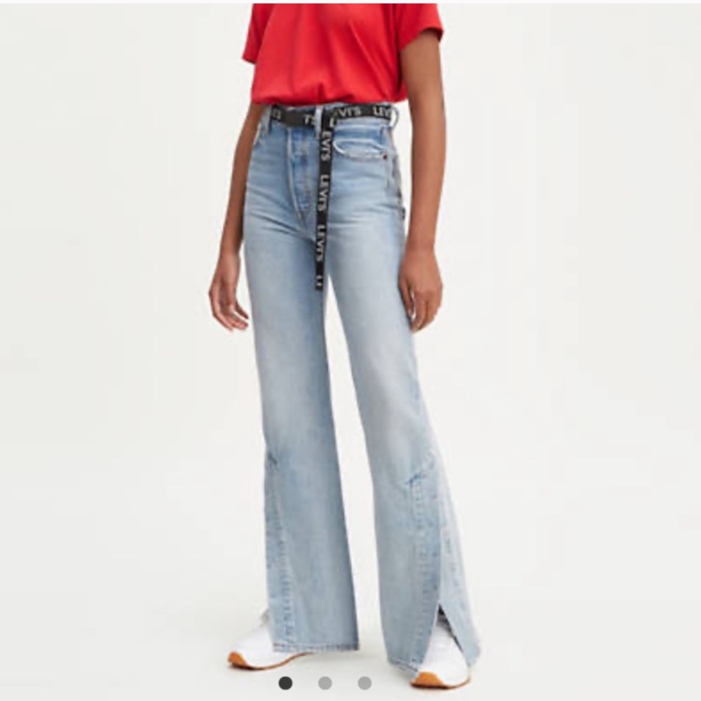 Levi’s Ribcage Split Flare Jeans
